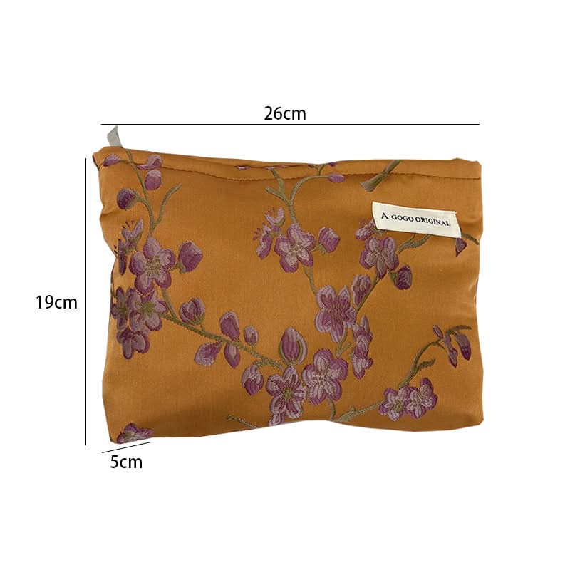 Cosmetic Bag – Floral Travel Toiletry Organizer for Women