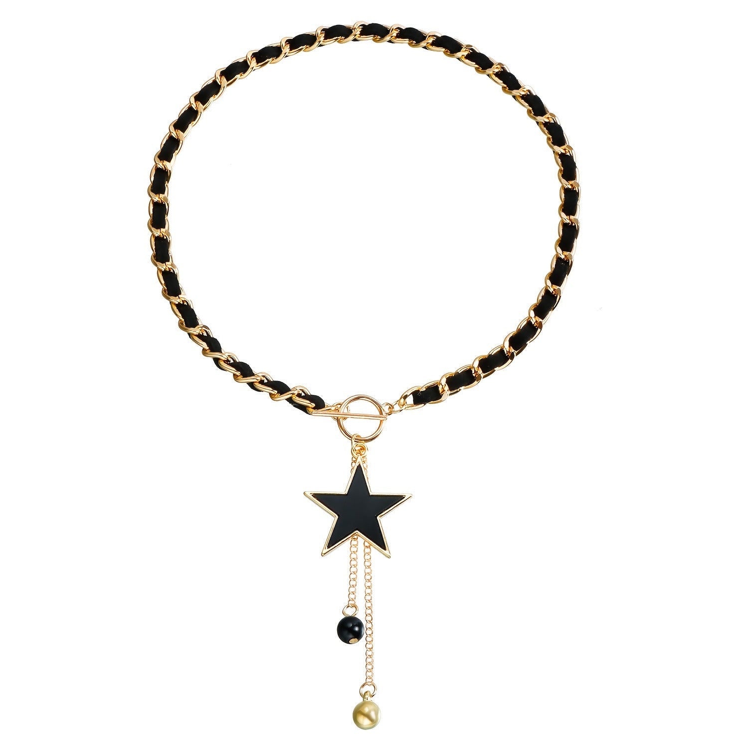 Velvet Heart Pendant Necklace for Women – Layered Clavicle Chain Jewelry