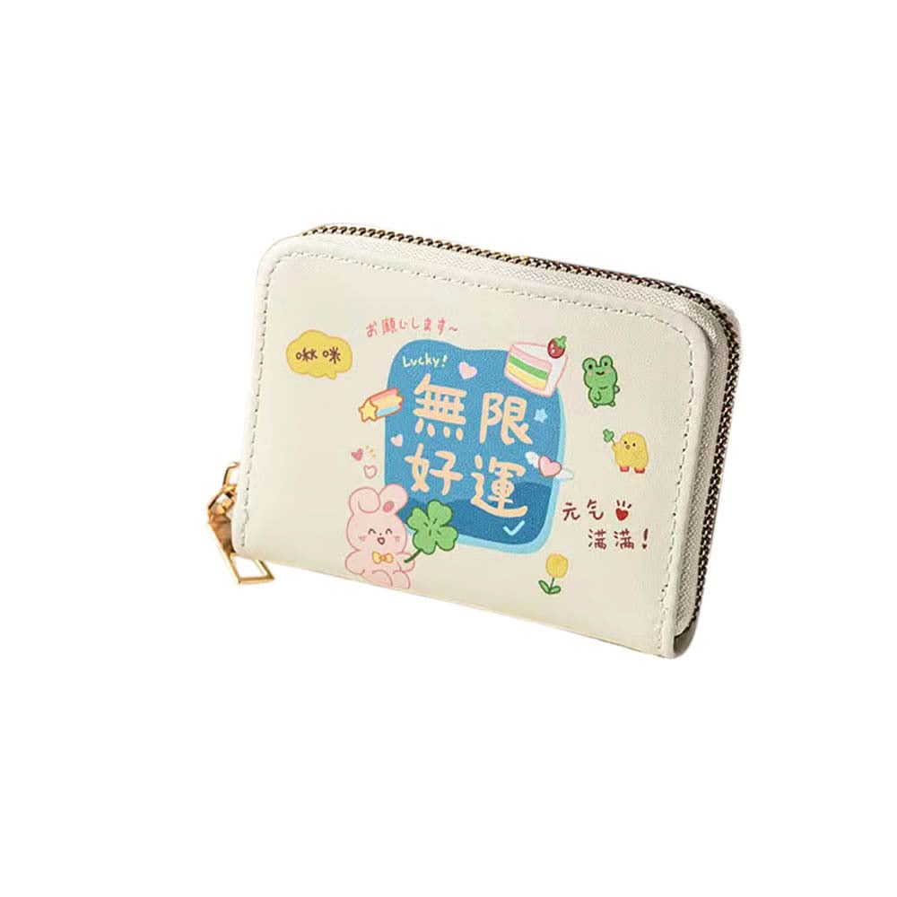Korean-Style Accordion Card Holder – Wallet for Girls