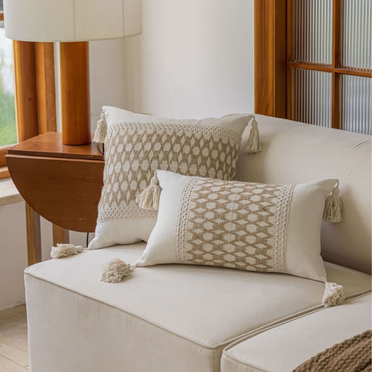 Yiman Qiyun Multi-Color Jacquard Sofa Pillow