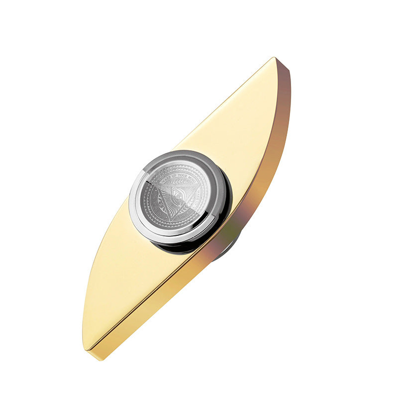 Stainless Steel Eye Fidget Spinner – Precision Finger Gyroscope for Stress Relief
