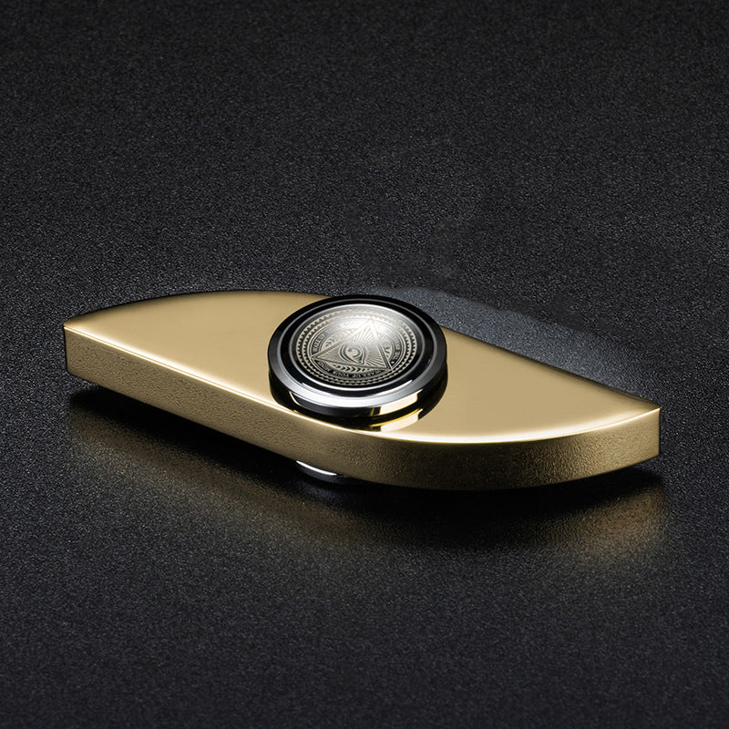 Stainless Steel Eye Fidget Spinner – Precision Finger Gyroscope for Stress Relief