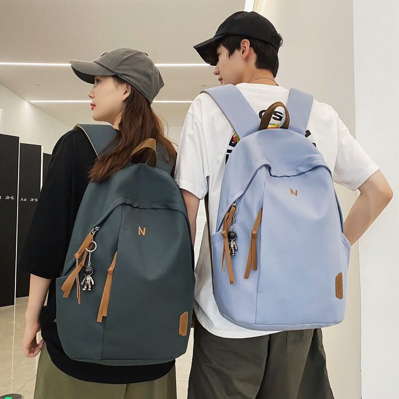 Trendy Korean-Style Backpack – Large-Capacity School Bag for Men & Women