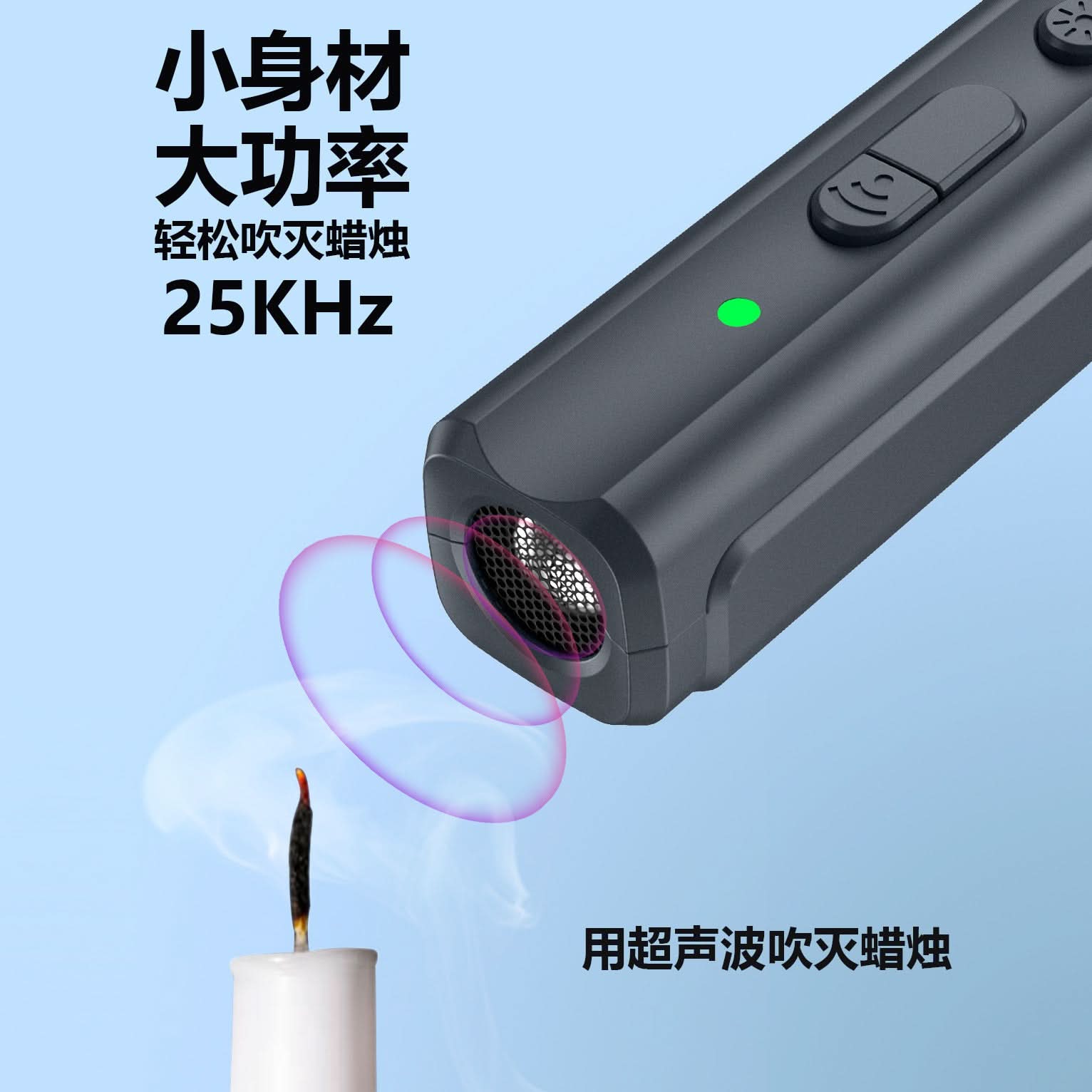 Portable Ultrasonic Dog Repeller Handheld Barking Stopper