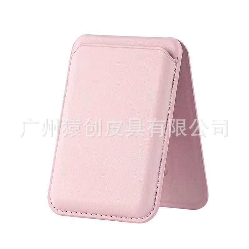 Mag Safe Leather Wallet & Card Holder – Strong Magnetic Clip