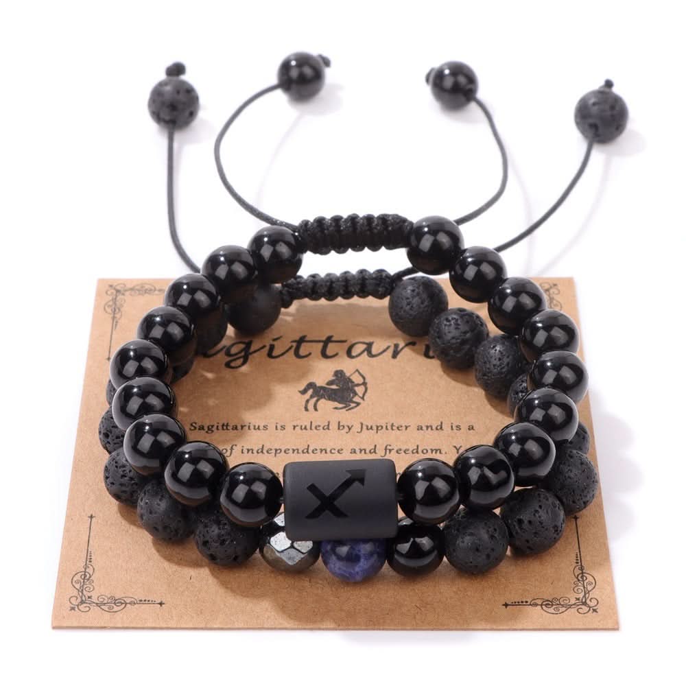 Natural Stone Aromatherapy Bracelet – Zodiac Bracelet for Men & Women
