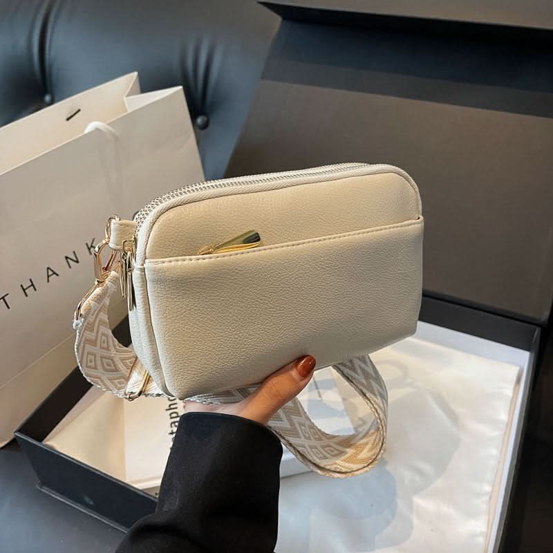 Women's Stylish Wide Strap Messenger Shoulder Bag
