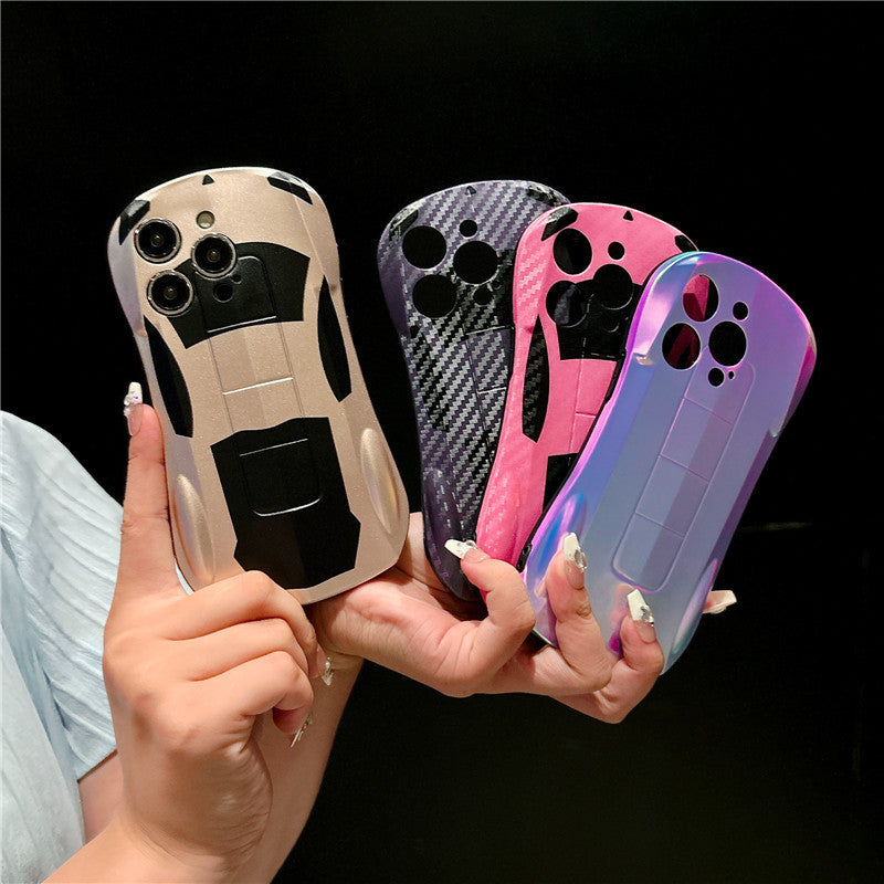 Luxury Sports Car Design iPhone 16 Pro Max Case – Shockproof, Soft TPU Cover for Apple