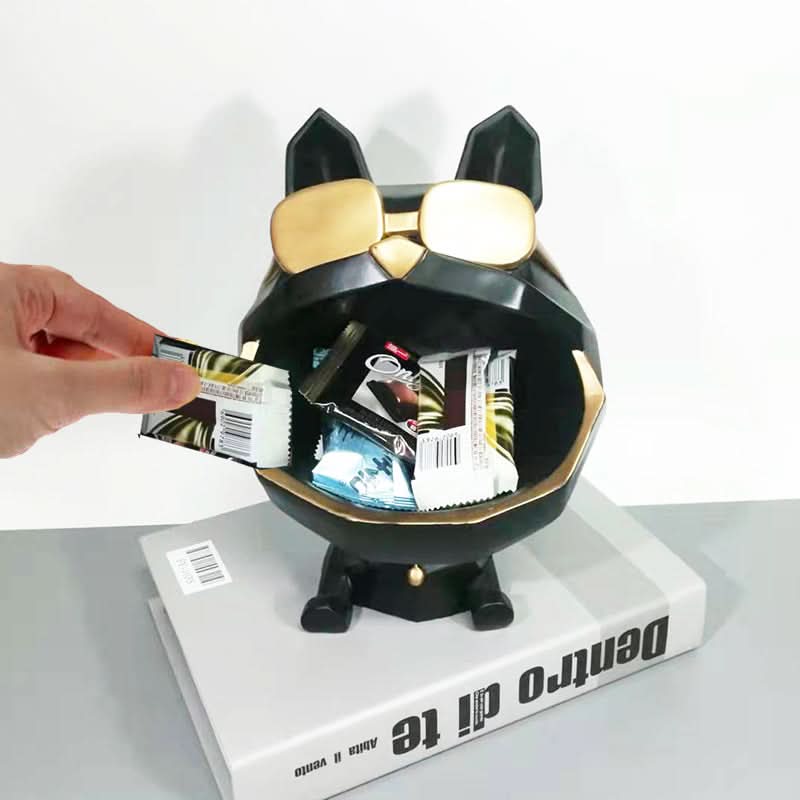 Charming French Bulldog Key Storage Ornament