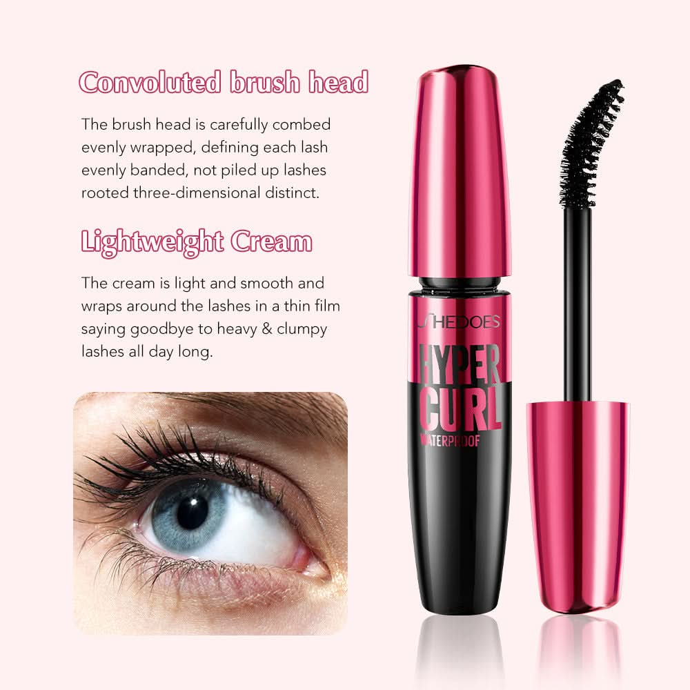 Shedoes Waterproof Volumizing Mascara – Smudge-Proof, Long-Lasting