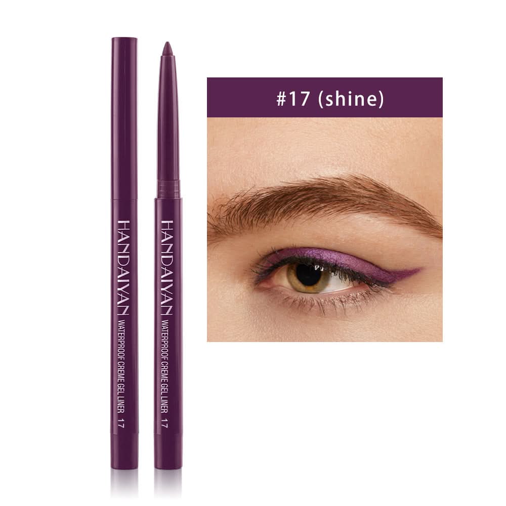 HANDAIYAN Waterproof Eyeliner Gel Pencil – Smudge-Proof Cream Gel Eyeliner