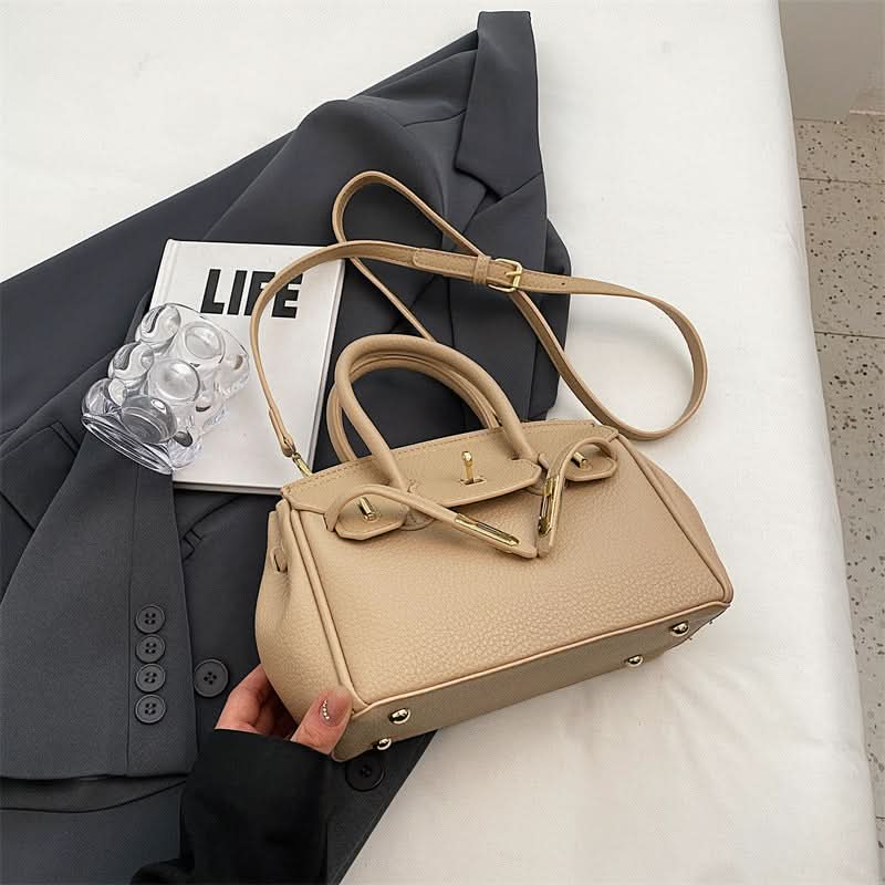Women's Stylish PU Leather Kelly Bag – Elegant Crossbody Bag