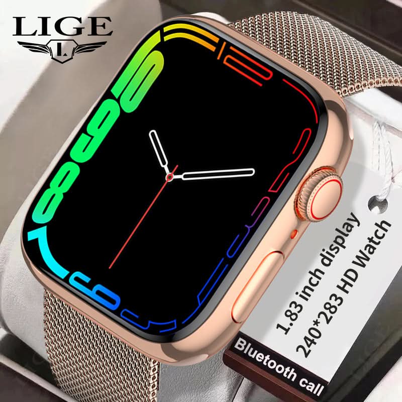 Smart Sports Watch with Bluetooth Calling – Fitness Tracker for Students & Adults