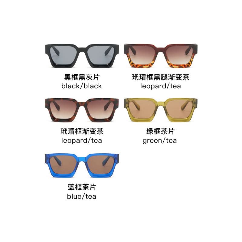Small Square PC Sunglasses for Men