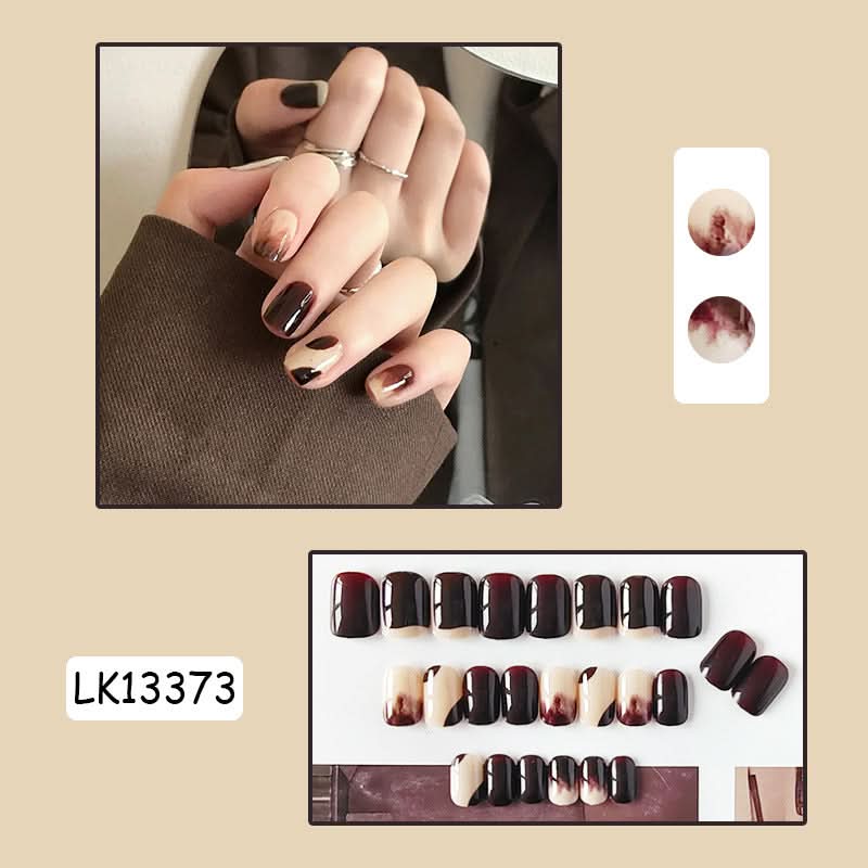 Autumn & Winter Style Colored Nail Art Pieces