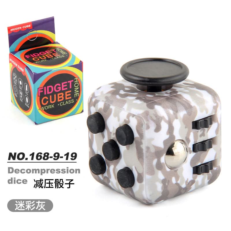 Rainbow Anti-Anxiety Fidget Cube Toy