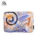 Stylish Scribble Laptop Sleeve – Shock-Resistant Polyester Case for 11–15 Inch Devices