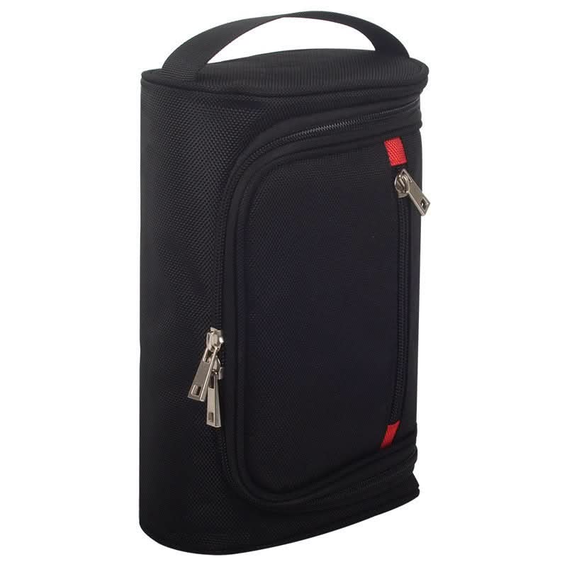 Waterproof Oxford Cloth Toiletry Bag for Business Trips & Travel - Black