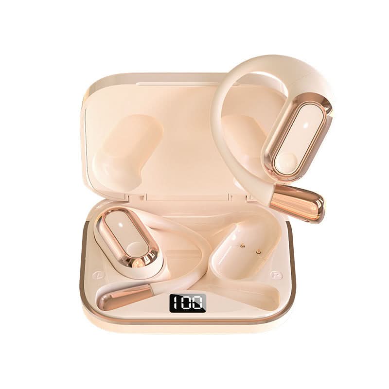S108 Bluetooth Earhooks, Waterproof, 8H Battery, Stereo Sound