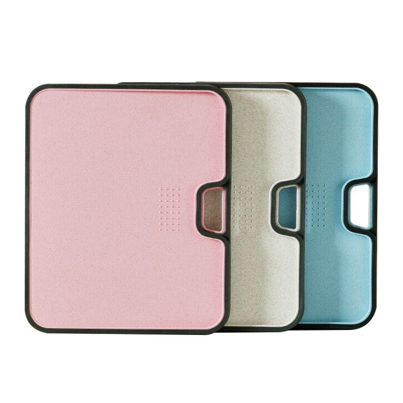 Non-Slip Double-Sided Cutting Board – Antibacterial Plastic Chopping Board