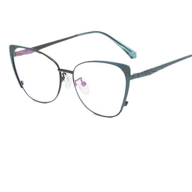 Women’s Cat-Eye Anti-Blue Light Glasses – Fashion Slim Frame, Full-Rim Screen Eyewear