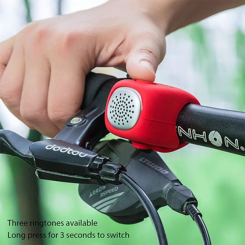 90dB Loud Bicycle Horn – Waterproof Electric Bike Bell