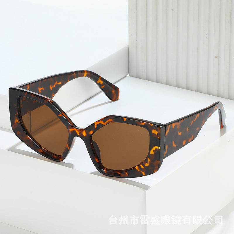 Rainbow Cat Eye Sunglasses for Women – UV400 Full Frame Fashion Shades