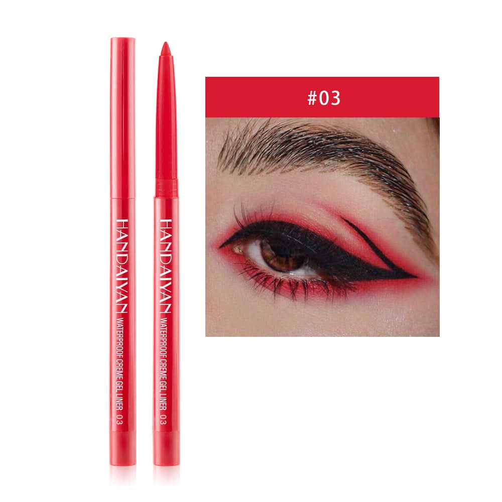 HANDAIYAN Waterproof Eyeliner Gel Pencil – Smudge-Proof Cream Gel Eyeliner