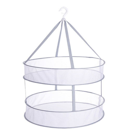 Foldable Clothes Drying Rack Net Basket for Socks & Underwear – Deformation-Resistant Hanging Dryer