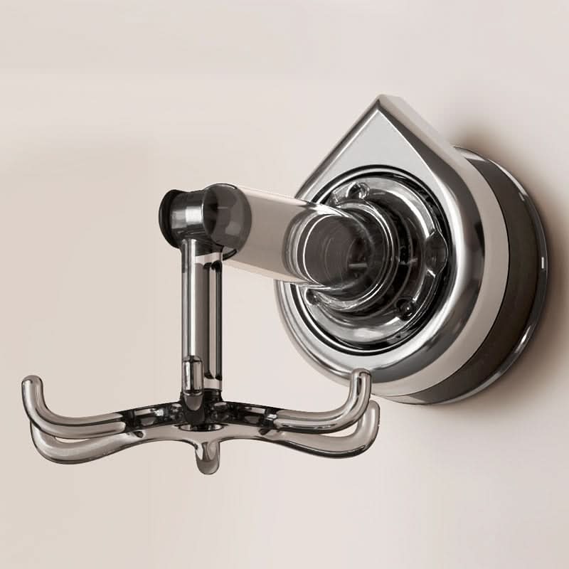 360° Rotating Suction Cup Hook – Kitchen & Bathroom Wall Mount Organizer