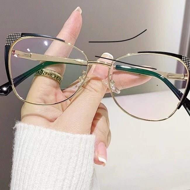 Women’s Cat-Eye Anti-Blue Light Glasses – Fashion Slim Frame, Full-Rim Screen Eyewear