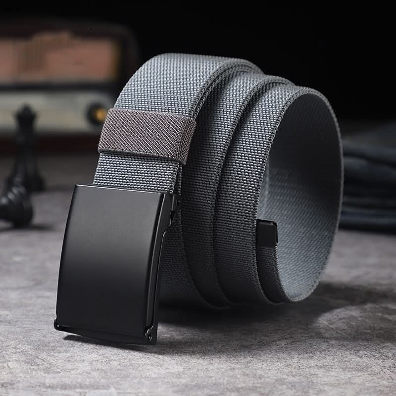 Men’s Elastic Canvas Belt – Casual & Business Style