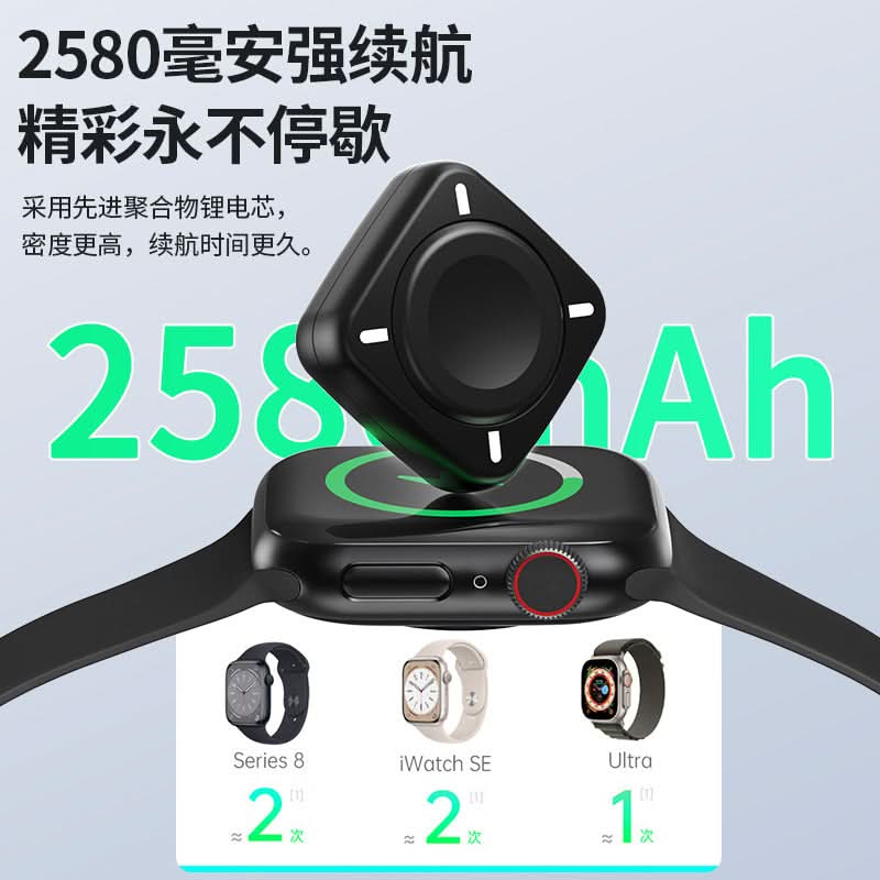 3-in-1 Magnetic Wireless Charger for iWatch - QC3.0