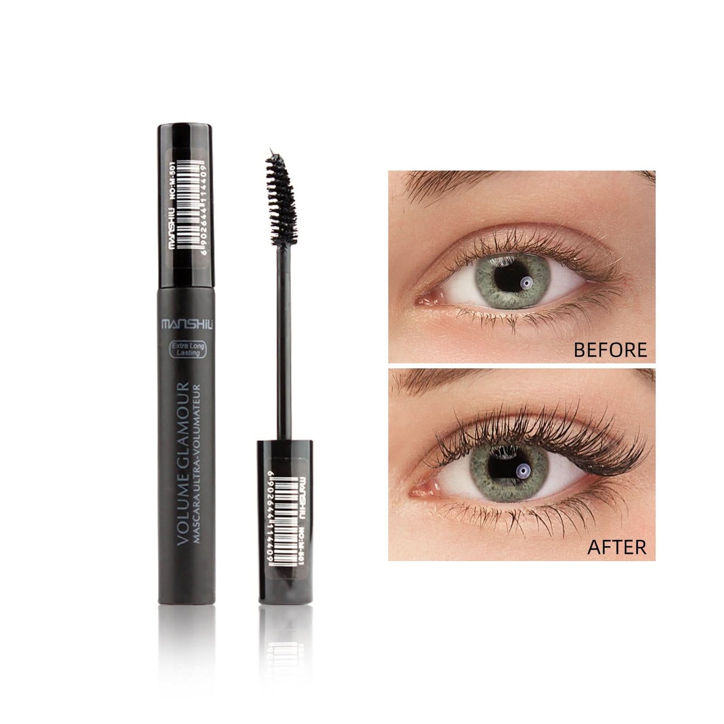 Long & Thick Curling Mascara – Affordable, Smudge-Proof Volume