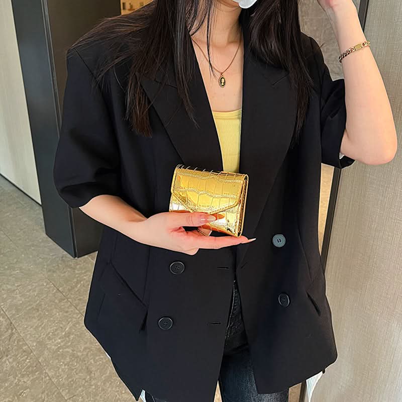 Niche design 2023 spring new casual trend clutch bag simple fashion coin purse bag aesthetic clutch bag