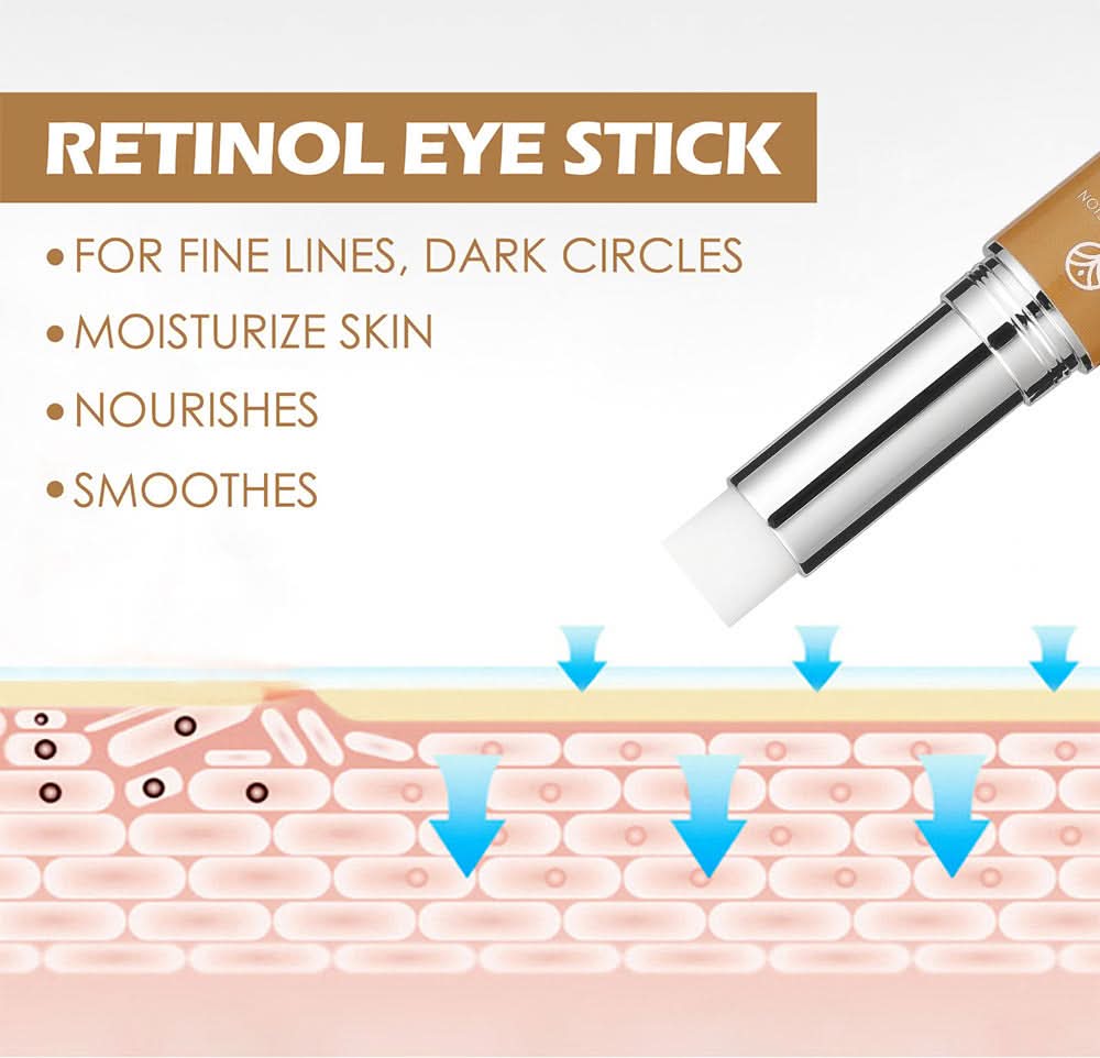 YOUNG VISION Retinol Eye Cream Stick – Reduces Dark Circles, Eye Bags & Fine Lines