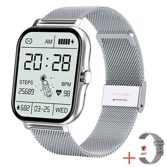 Smartwatch with Bluetooth Call & Fitness Tracking