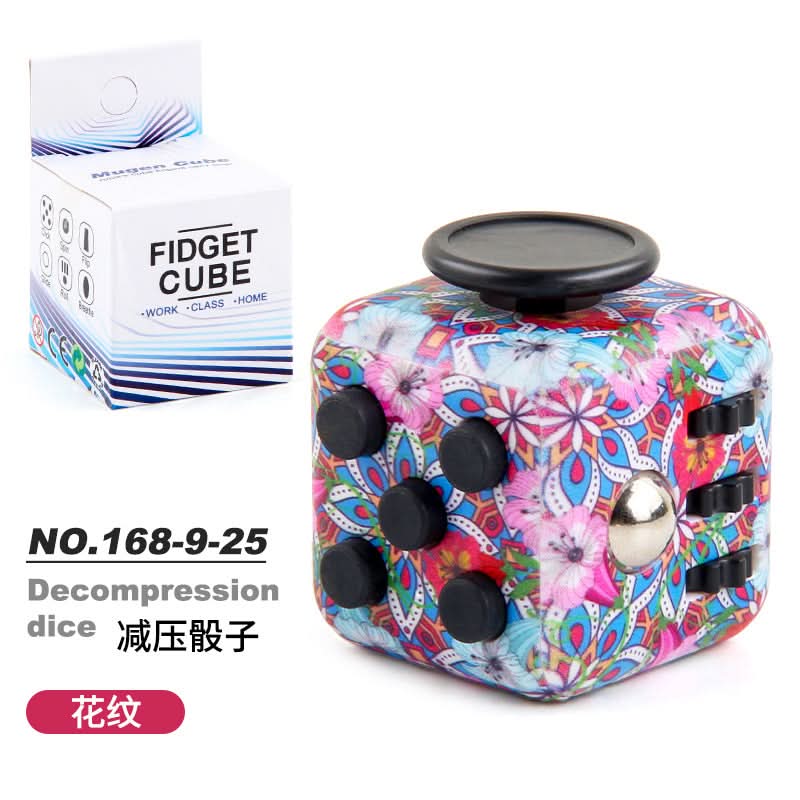 Rainbow Anti-Anxiety Fidget Cube Toy