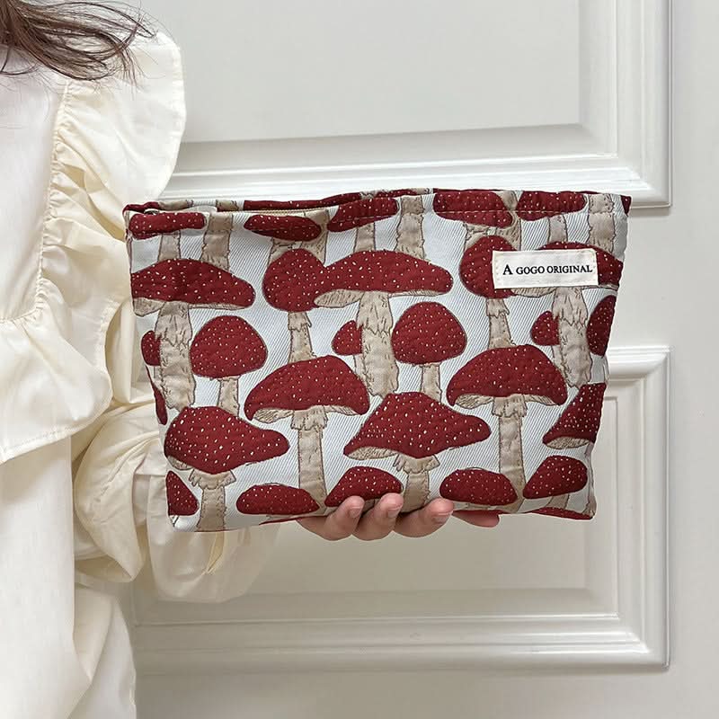 Large-Capacity Travel Cosmetic Bag – Portable Makeup & Skincare Organizer