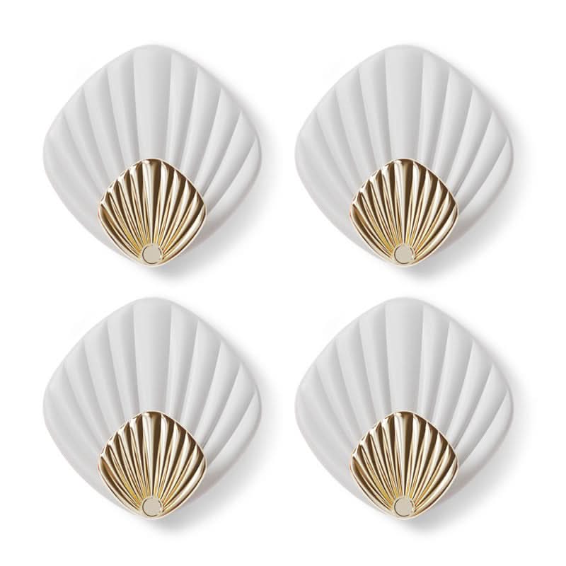 Luxury Shell Adhesive Wall Hook – No-Drill, Heavy-Duty Stick-On Hanger
