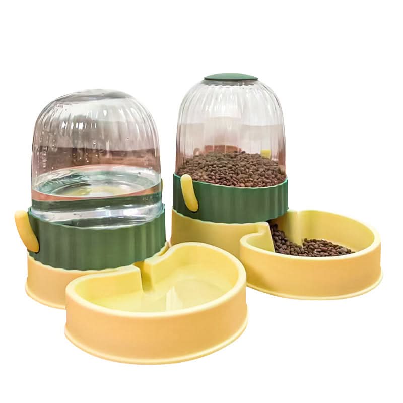 Automatic Cactus Pet Feeder and Water Dispenser