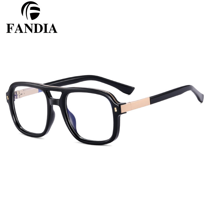 Men’s Thick Frame Anti-Blue Light Glasses – Optical Eyewear | Spring Hinge
