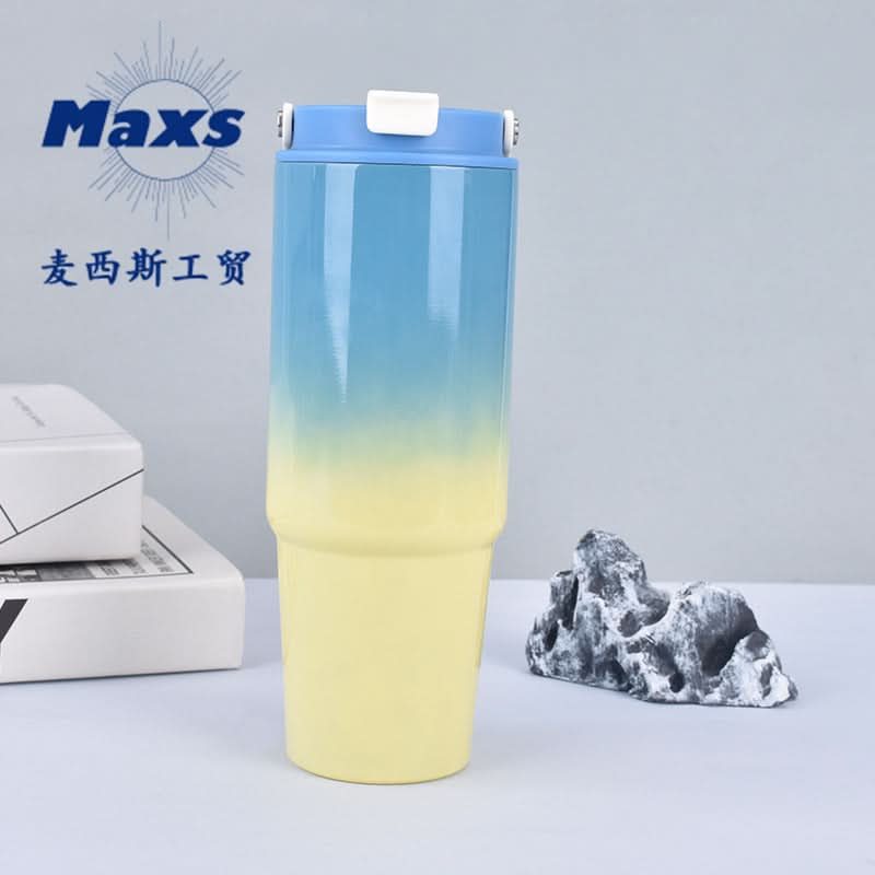Stainless Steel Vacuum Insulated Tumbler – Gradient Travel Mug