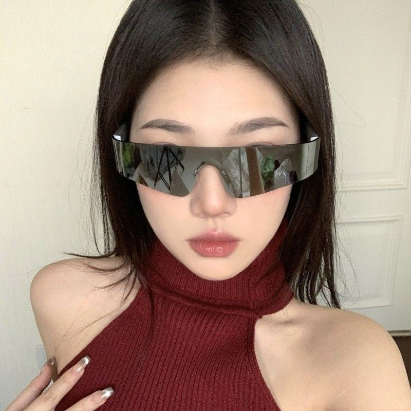 [Matrix 2.0] Sleek Wraparound Sunglasses