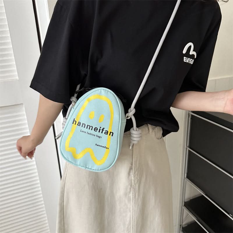 Trendy Japanese Print Women's Shoulder Bag