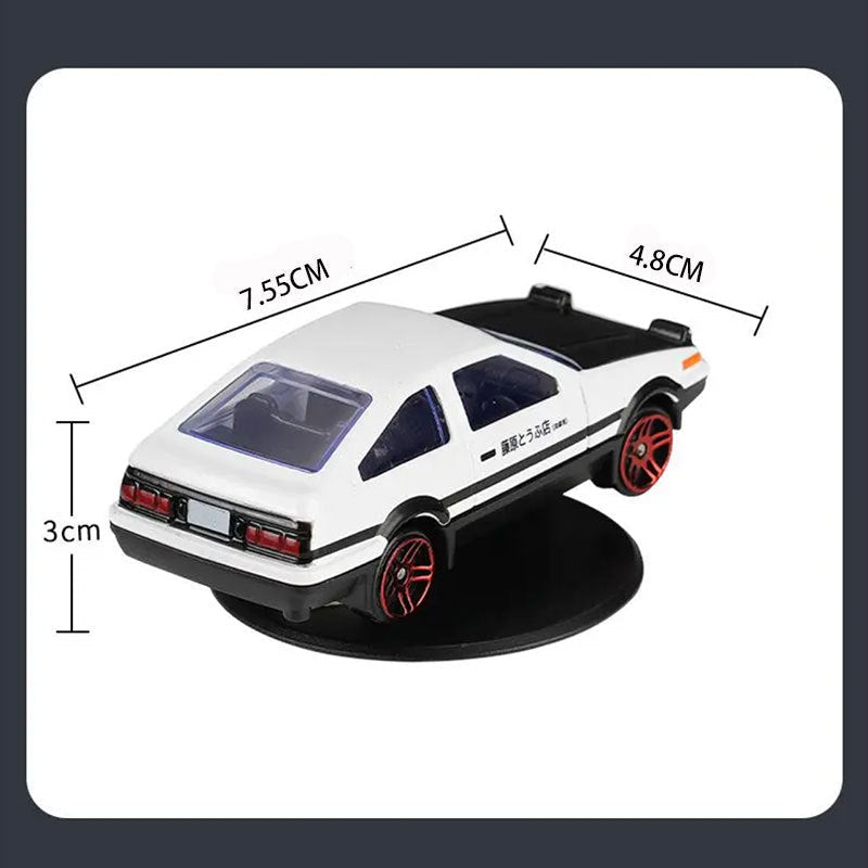 Drift Car Dashboard Ornament – Dynamic Alloy Model with Motion Sensor