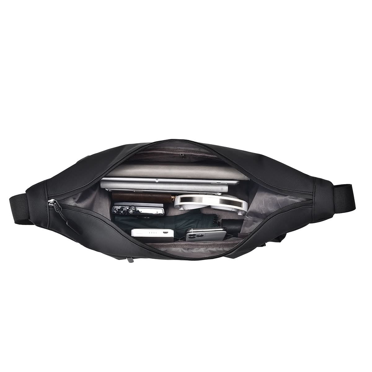 Men's Waterproof Oxford Messenger Bag - Large-Capacity Shoulder Bag