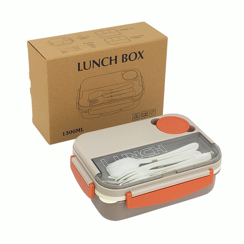 Bento Lunch Box – Leakproof, Large-Capacity Food Container