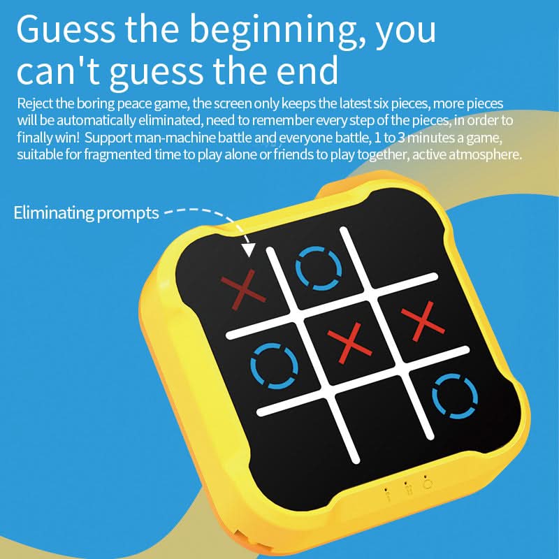 Tic-Tac-Toe Educational Game Toy
