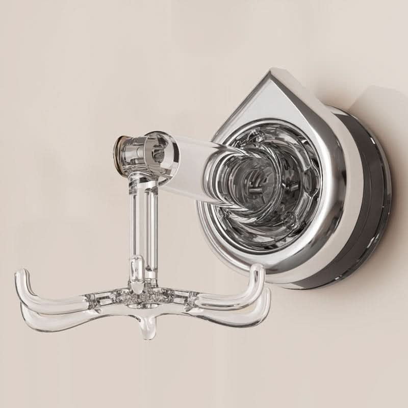 360° Rotating Suction Cup Hook – Kitchen & Bathroom Wall Mount Organizer